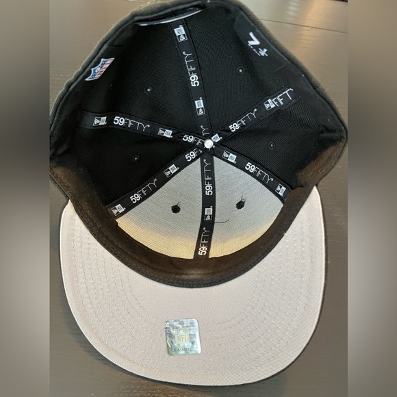 Pittsburgh Steelers low profile hat 7 1/4 - Picture 3 of 4